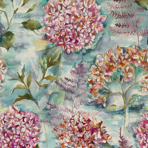 Voyage Maison Flourish Printed Cotton Fabric in Fig