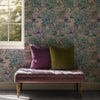 Voyage Maison Flourish 1.4m Wide Width Wallpaper in Teal