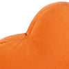 heya home Flower Velvet Reversible Ready Filled Cushion in Orange