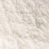 Heya Home Fluff Ball Faux Fur Cushion Cover in Dreamy Cream