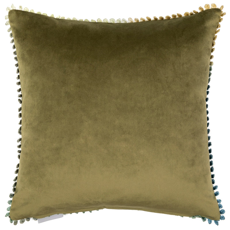 Animal Green Cushions - Flycatcher Printed Cushion Cover Spring Darren Woodhead