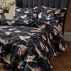 EW by Edinburgh Weavers Flyway Exotic Piped Duvet Cover Set in Ink