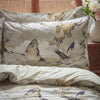 EW by Edinburgh Weavers Flyway Exotic Piped Duvet Cover Set in Natural