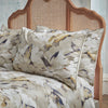 EW by Edinburgh Weavers Flyway Exotic Piped Pillowcase Pair in Natural