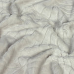 furn. Folio Botanical Fleece Throw in Ecru