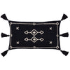 Yard Folis Cushion Cover in Black