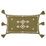 Yard Folis Cushion Cover in Khaki