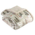 Woodland Beige Throws - Forest Festivities Faux Fur Throw Natural Furn