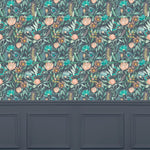 Voyage Maison Fortazela 1.4m Wide Width Wallpaper in Sapphire