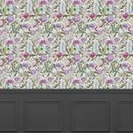 Voyage Maison Fortazela 1.4m Wide Width Wallpaper in Violet