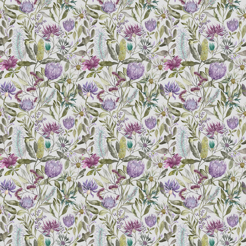 Voyage Maison Fortazela 1.4m Wide Width Wallpaper in Violet