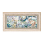 Voyage Maison Fox and Hare Framed Print in Birch