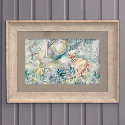 Voyage Maison Fox and Hare Framed Print in Birch