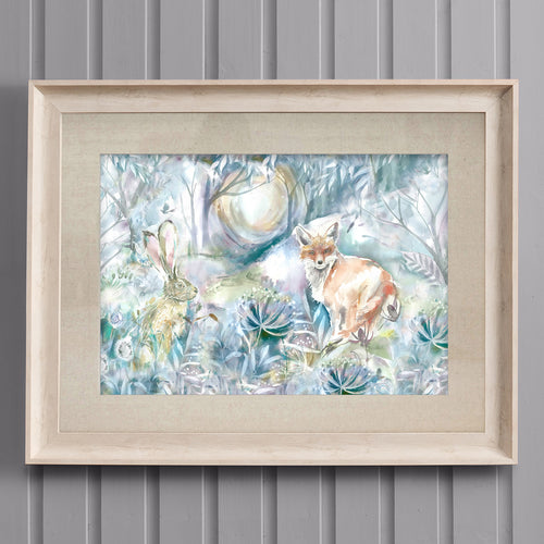 Voyage Maison Fox and Hare Framed Print in Birch