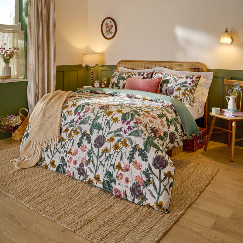  Bedding  - Florapedia  Duvet Cover Set Oatmeal Wylder