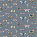 Voyage Maison Fray Printed Fabric in Storm