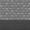 Voyage Maison Fray 1.4m Wide Width Wallpaper in Charcoal