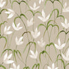 Floral Beige Wallpaper - Fresia  1.4m Wide Width Wallpaper (By The Metre) Stone Voyage Maison