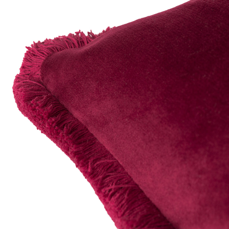 Paoletti Freya Cushion Cover in Berry