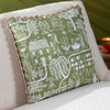 furn. Frida Cushion Cover in Moss