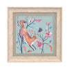 Animal Blue Wall Art - Frieda Fox  Framed Print Birch/Robins Egg Voyage Maison