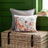 Animal Orange Cushions - Frieda Fox Printed Cushion Cover Linen Voyage Maison