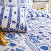 furn. Fireze Duvet Cover Set in Blue