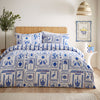 furn. Fireze Duvet Cover Set in Blue