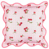 Check Pink Cushions - Fruits Cherries Gingham Check Outdoor Cushion Cover Pink Furn