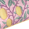 Pink Cushions - Fruits Outdoor Cushion Cover Blush Pink/Lemon Morris & Co