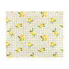 Check Green Kitchen - Fruits Lemons Set of 4 Indoor/Outdoor Placemats Sage Furn