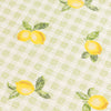 Check Green Kitchen - Fruits Lemons Set of 4 Indoor/Outdoor Placemats Sage Furn