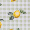 Check Green Rugs - Fruits Lemons Striped Indoor/Outdoor Rug Sage Furn