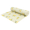 Check Green Kitchen - Fruits Lemons Indoor/Outdoor Table Runner Sage Furn