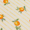 Striped Yellow Kitchen - Fruits Oranges Set of 4 Indoor/Outdoor Placemats Yellow Furn