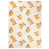 Striped Yellow Rugs - Fruits Oranges Gingham Check Indoor/Outdoor Rug Yellow Furn