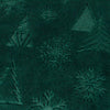 Woodland Green Throws  - Festive Time Sherpa Fleece Embossed Throw Emerald Furn
