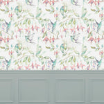 Voyage Maison Fuchsia 1.4m Wide Width Wallpaper in Flight