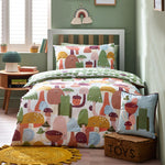 little furn. Funguys Mushroom Duvet Cover Set in Multicolour