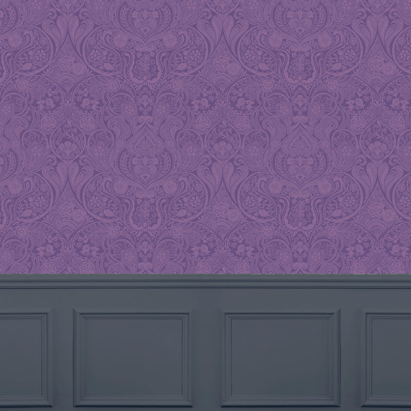 Voyage Maison Galadriel 1.4m Wide Width Wallpaper in Amethyst