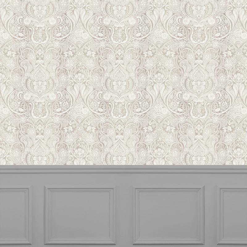 Voyage Maison Galadriel 1.4m Wide Width Wallpaper in Birch/Ombre