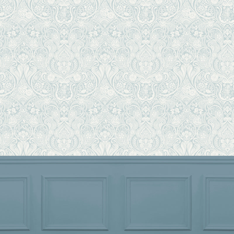 Voyage Maison Galadriel 1.4m Wide Width Wallpaper in Cornflower