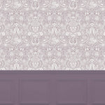 Voyage Maison Galadriel 1.4m Wide Width Wallpaper in Damson