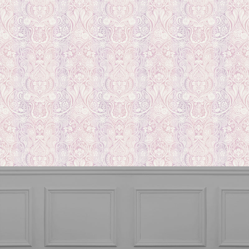 Voyage Maison Galadriel 1.4m Wide Width Wallpaper in Fig/Ombre