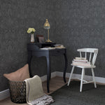 Voyage Maison Galadriel 1.4m Wide Width Wallpaper in Onyx