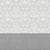 Voyage Maison Galadriel 1.4m Wide Width Wallpaper in Silver