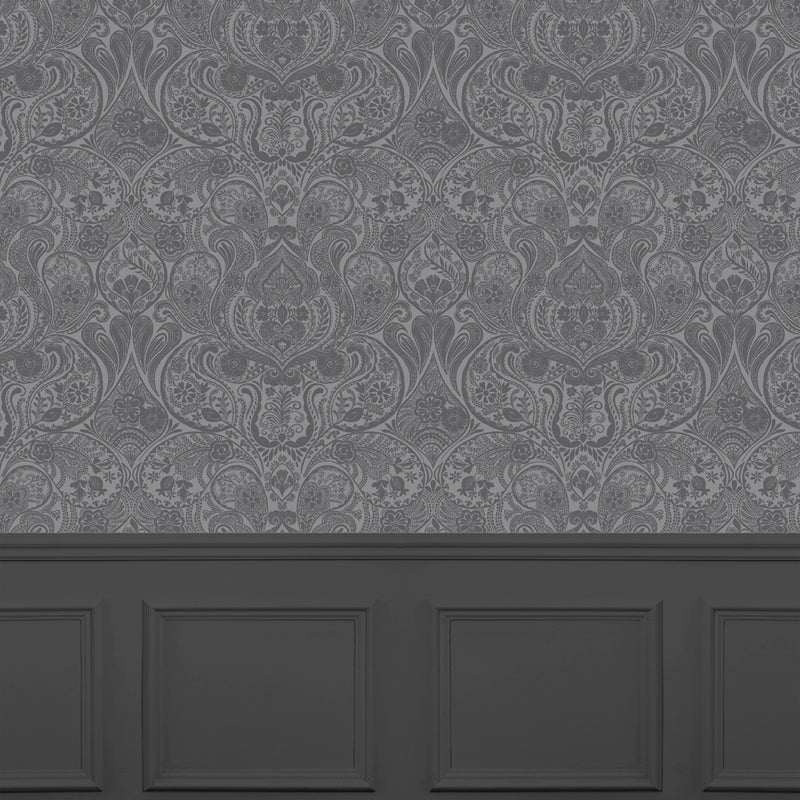 Voyage Maison Galadriel 1.4m Wide Width Wallpaper in Slate