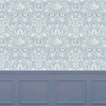 Voyage Maison Galadrial Sea 1.4m Wide Width Wallpaper in Thistle