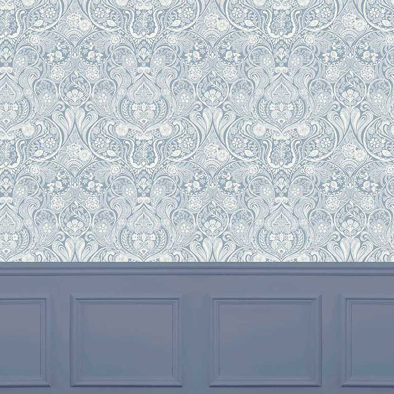 Voyage Maison Galadrial Sea 1.4m Wide Width Wallpaper in Thistle