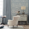 Voyage Maison Galadrial Sea 1.4m Wide Width Wallpaper in Thistle